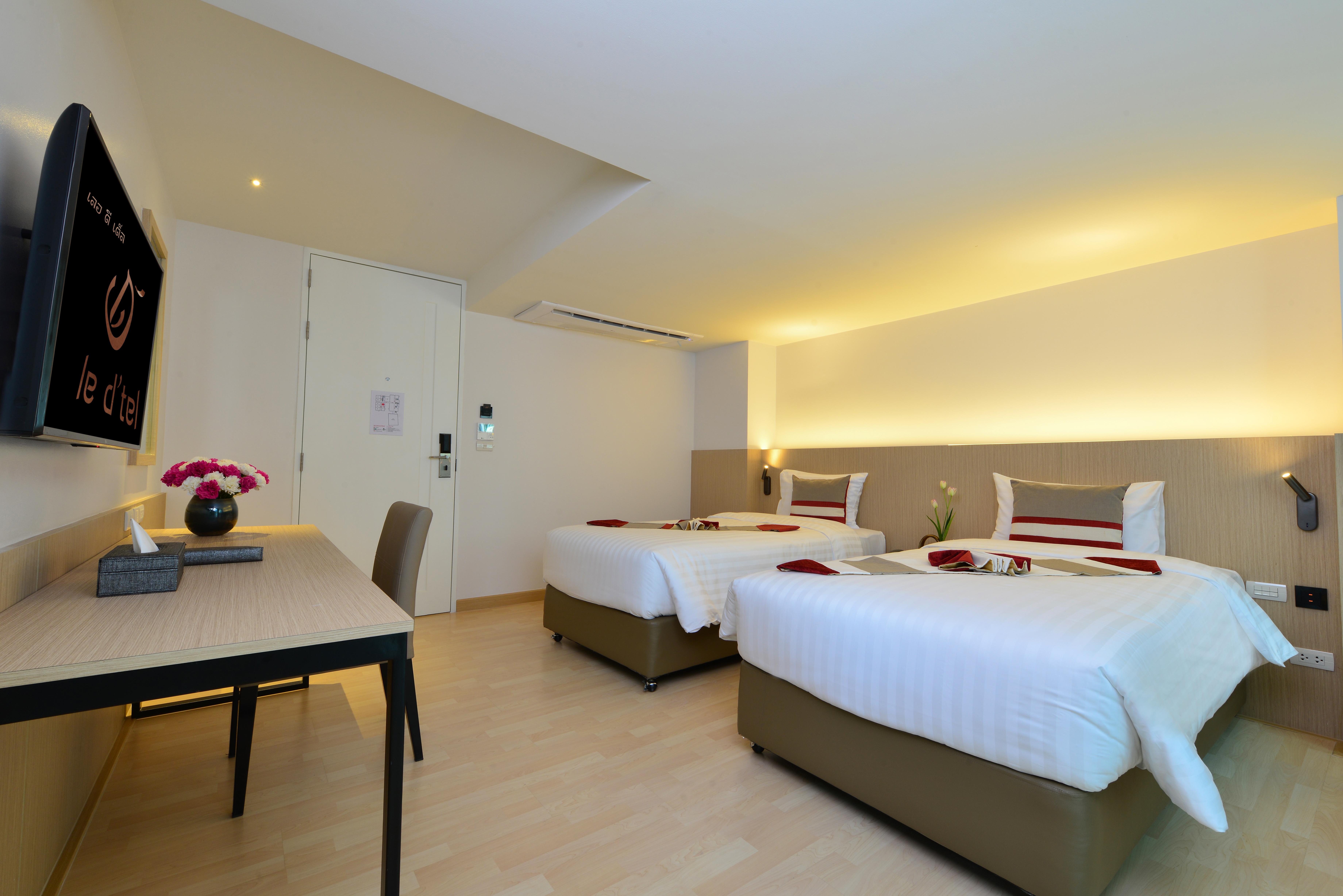 Le D'Tel Bangkok Ξενοδοχείο Εξωτερικό φωτογραφία Deluxe Room