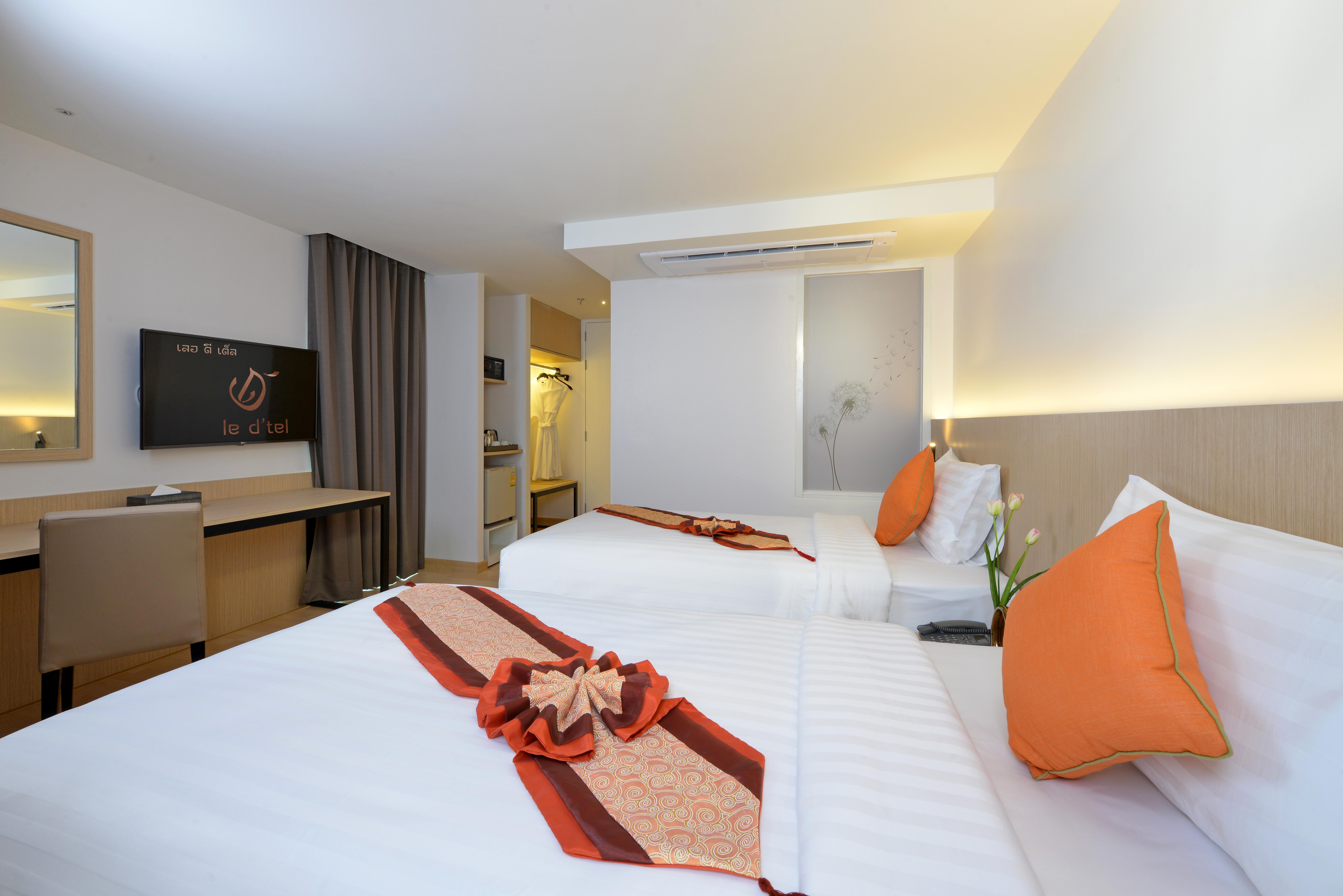 Le D'Tel Bangkok Ξενοδοχείο Εξωτερικό φωτογραφία Deluxe Room