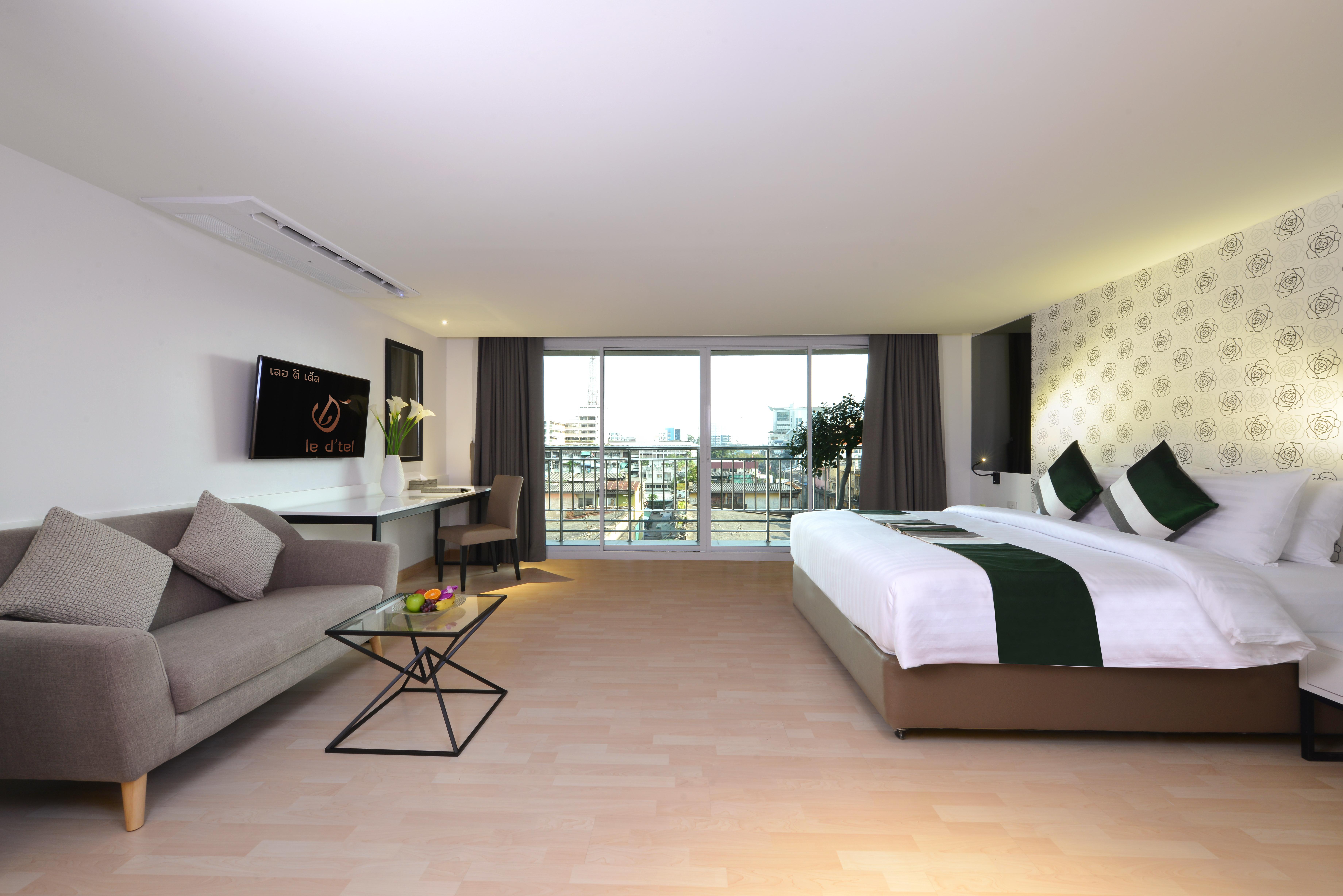 Le D'Tel Bangkok Ξενοδοχείο Εξωτερικό φωτογραφία Deluxe Room