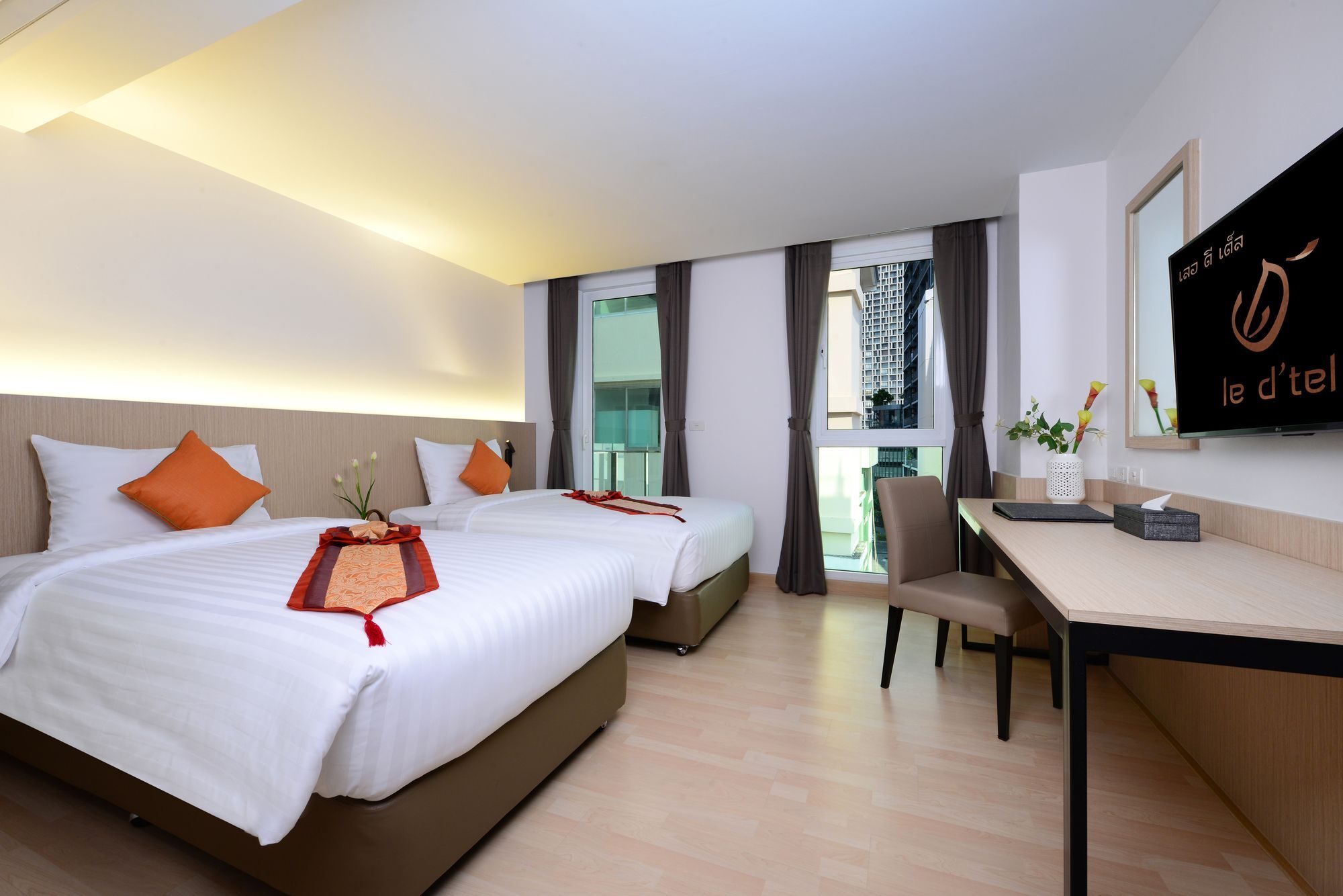 Le D'Tel Bangkok Ξενοδοχείο Εξωτερικό φωτογραφία Deluxe Room